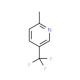 2-Methyl-5-(trifluoromethyl)pyridine (CAS 31181-54-1) - chemical structure image