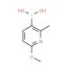 2-Methyl-6-methoxypyridine-3-boronic acid (CAS 459856-12-3) - chemical structure image