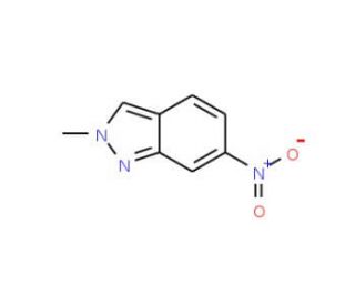 2-methyl-6-nitro-2H-indazole (CAS 6850-22-2) - chemical structure image