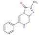 2-Methyl-6-phenyl-3,7-dihydroimidazo[1,2-a]pyrazin-3(7H)-one (CAS 19953-58-3) - chemical structure image