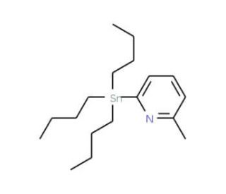 2-Methyl-6-(tributylstannyl)pyridine (CAS 259807-95-9) - chemical structure image