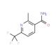 2-Methyl-6-(trifluoromethyl)nicotinamide - chemical structure image