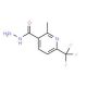 2-Methyl-6-(trifluoromethyl)nicotinohydrazide (CAS 402479-94-1) - chemical structure image
