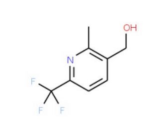 [2-Methyl-6-(trifluoromethyl)pyridin-3-yl]methanol (CAS 113265-44-4) - chemical structure image