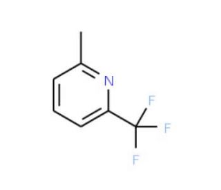 2-Methyl-6-(trifluoromethyl)pyridine (CAS 1620-72-0) - chemical structure image
