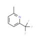 2-Methyl-6-(trifluoromethyl)pyridine (CAS 1620-72-0) - chemical structure image