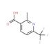2-Methyl-6-(trifluoromethyl)pyridine-3-carboxylic acid (CAS 261635-93-2) - chemical structure image