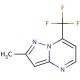 2-methyl-7-(trifluoromethyl)pyrazolo[1,5-a]pyrimidine - chemical structure image