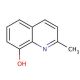 2-Methyl-8-quinolinol (CAS 826-81-3) - chemical structure image