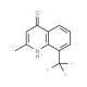 2-Methyl-8-(trifluoromethyl)quinolin-4-ol (CAS 140908-88-9) - chemical structure image