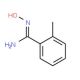 2-methyl Benzamideoxime (CAS 40312-14-9) - chemical structure image