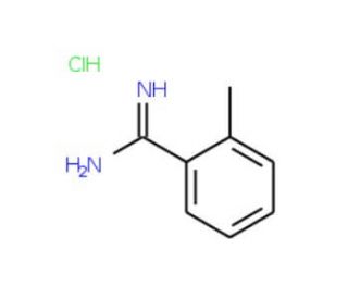 2-Methyl-benzamidine hydrochloride (CAS 18636-98-1) - chemical structure image