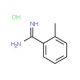 2-Methyl-benzamidine hydrochloride (CAS 18636-98-1) - chemical structure image