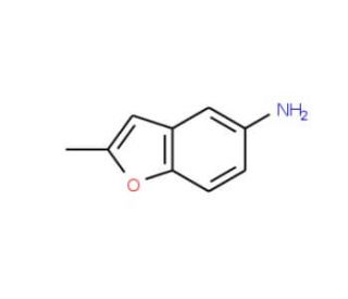 2-Methyl-benzofuran-5-ylamine (CAS 26210-75-3) - chemical structure image