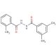 2-Methyl-benzoic acid N′-(3,5-dimethyl-benzoyl)-hydrazide - chemical structure image