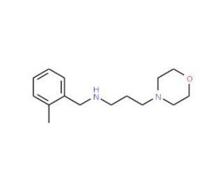 (2-Methyl-benzyl)-(3-morpholin-4-yl-propyl)-amine - chemical structure image