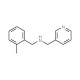 (2-Methyl-benzyl)-pyridin-3-ylmethyl-amine - chemical structure image