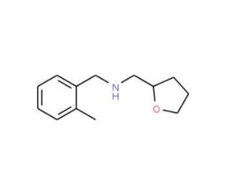 (2-Methyl-benzyl)-(tetrahydro-furan-2-ylmethyl)-amine (CAS 356531-12-9) - chemical structure image