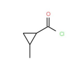 2-Methyl-cyclopropanecarbonyl chloride (CAS 52194-65-7) - chemical structure image