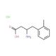 2-Methyl-D-β-homophenylalanine hydrochloride (CAS 269398-79-0) - chemical structure image
