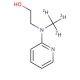 2-((Methyl-d3)-2-pyridinylamino)ethanol - chemical structure image