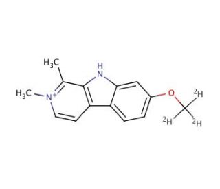 2-Methyl Harmine-d3 - chemical structure image