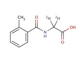 2-Methyl Hippuric Acid-d2 - chemical structure image