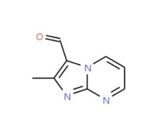 2-Methyl-imidazo[1,2-a]pyrimidine-3-carbaldehyde - chemical structure image