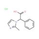(2-Methyl-imidazol-1-yl)-phenyl-acetic acid hydrochloride (CAS 1219431-57-8) - chemical structure image