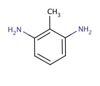 2-Methyl-m-phenylenediamine (CAS 823-40-5) - chemical structure image