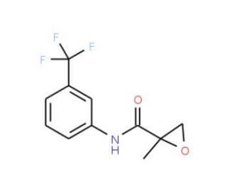 2-Methyl-N-[3-(trifluoromethyl)phenyl]-2-oxiranecarboxamide - chemical structure image