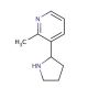 2-Methyl Nornicotine (CAS 64114-19-8) - chemical structure image