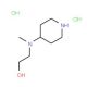 2-(Methyl-piperidin-4-yl-amino)-ethanol dihydrochloride - chemical structure image