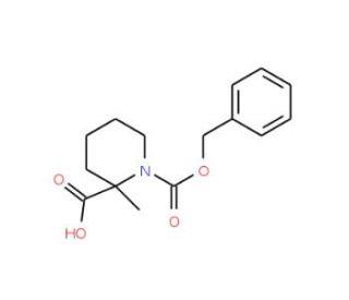 2-Methyl-piperidine-1,2-dicarboxylic acid 1-benzyl ester (CAS 89391-18-4) - chemical structure image
