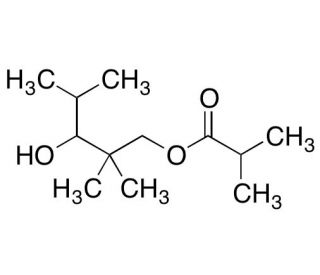 2-Methyl-propanoic Acid 3-Hydroxy-2,2,4-trimethylpentyl Ester (CAS 77-68-9) - chemical structure image