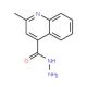 2-Methyl-quinoline-4-carboxylic acid hydrazide (CAS 29620-66-4) - chemical structure image