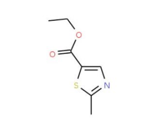 2-Methyl-thiazole-5-carboxylic acid ethyl ester (CAS 79836-78-5) - chemical structure image