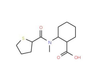 2-[methyl(thien-2-ylcarbonyl)amino]benzoic acid (CAS 351000-22-1) - chemical structure image