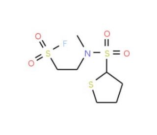 2-[methyl(thien-2-ylsulfonyl)amino]ethanesulfonyl fluoride - chemical structure image