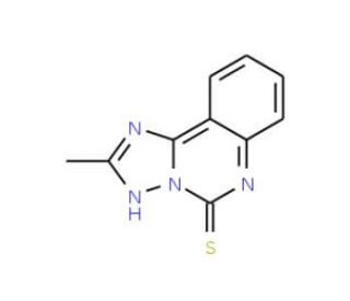 2-methyl[1,2,4]triazolo[1,5-c]quinazoline-5-thiol - chemical structure image