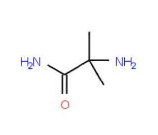 2-methylalaninamide (CAS 16252-90-7) - chemical structure image