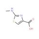 2-(methylamino)-1,3-thiazole-4-carboxylic acid - chemical structure image