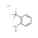 2-(Methylamino)benzotrifluoride hydrochloride - chemical structure image