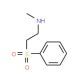 [2-(Methylamino)ethyl]sulphonylbenzene - chemical structure image