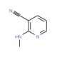 2-(Methylamino)nicotinonitrile (CAS 52583-87-6) - chemical structure image