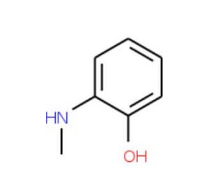 2-(Methylamino)phenol (CAS 611-24-5) - chemical structure image