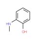 2-(Methylamino)phenol (CAS 611-24-5) - chemical structure image