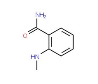 2-Methylaminobenzamide (CAS 7505-81-9) - chemical structure image