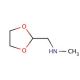 2-Methylaminomethyl-1,3-dioxolane (CAS 57366-77-5) - chemical structure image