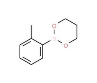 2-Methylbenzeneboronic acid, propanediol cyclic ester (CAS 163517-56-4) - chemical structure image